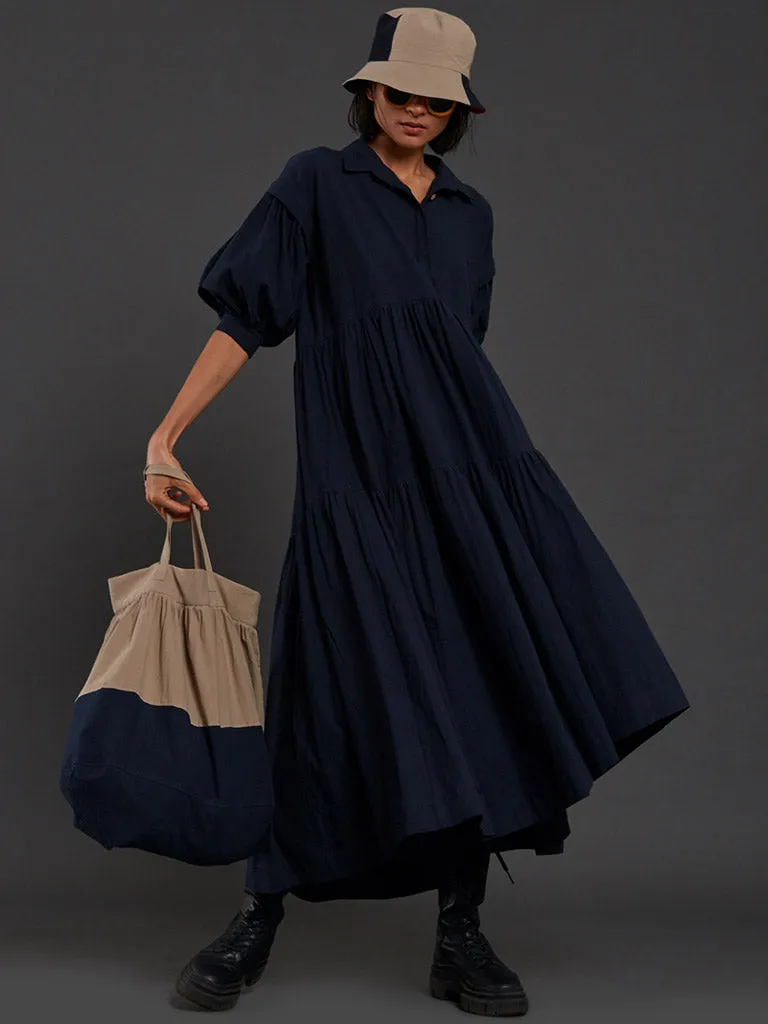 Tiered Shirt Dress