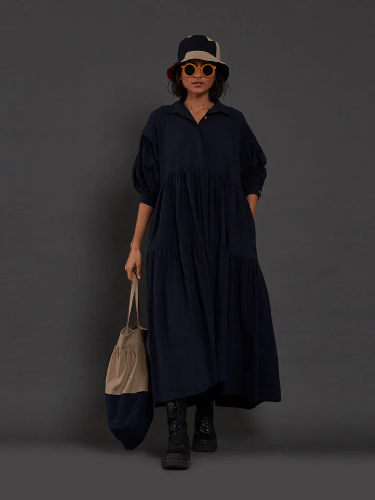 Tiered Shirt Dress