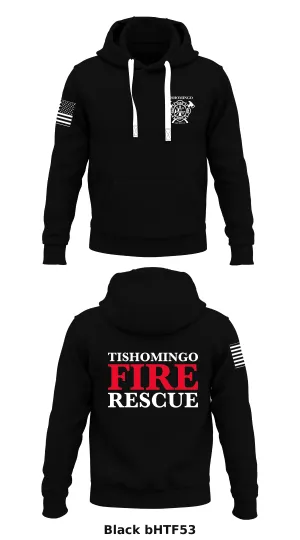 Tishomingo Fire department  Store 1  Core Men's Hooded Performance Sweatshirt - bHTF53