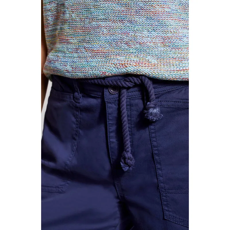 Tribal Audrey Wide Crop Jeans w/ Fancy Cord