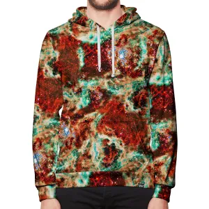 Turquoise Rivers Pullover Hoodie