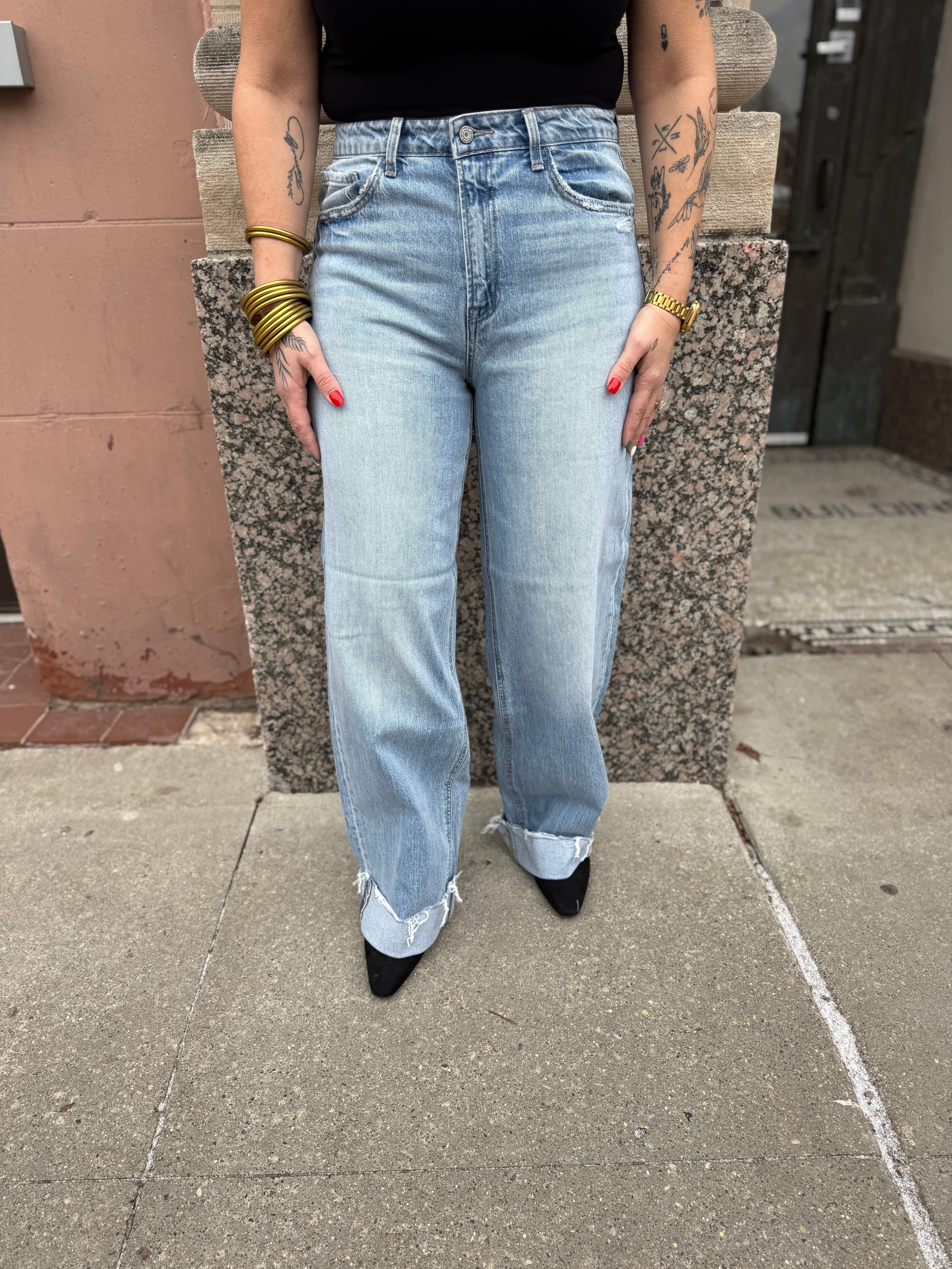 Vervet Jubilant Wide Leg Jeans