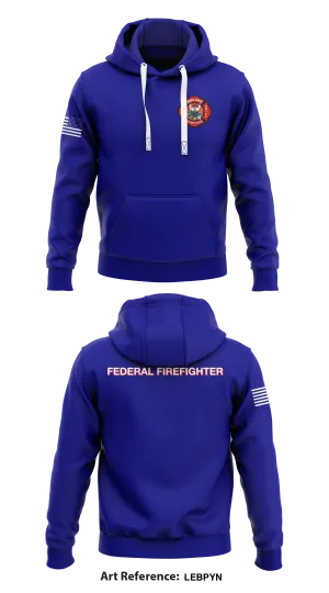 Veteran Affairs Fire Department-Bath, NY Store 1  Core Men's Hooded Performance Sweatshirt - LEbPyn