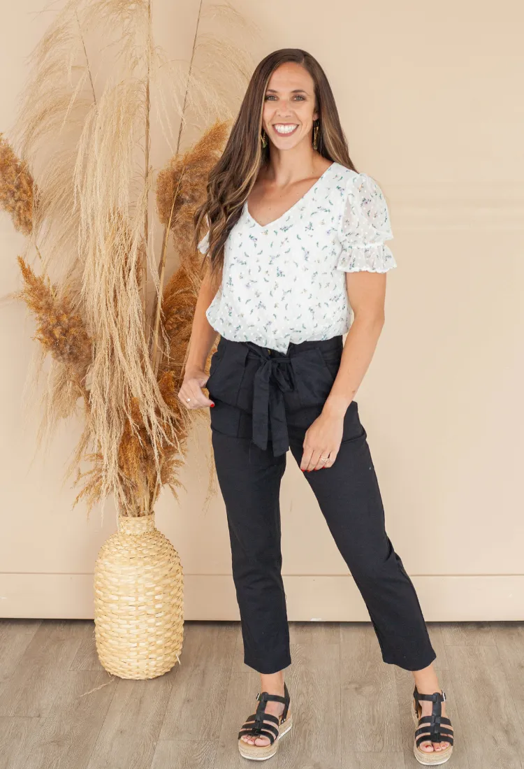 Victoria Ditsy Floral Blouse