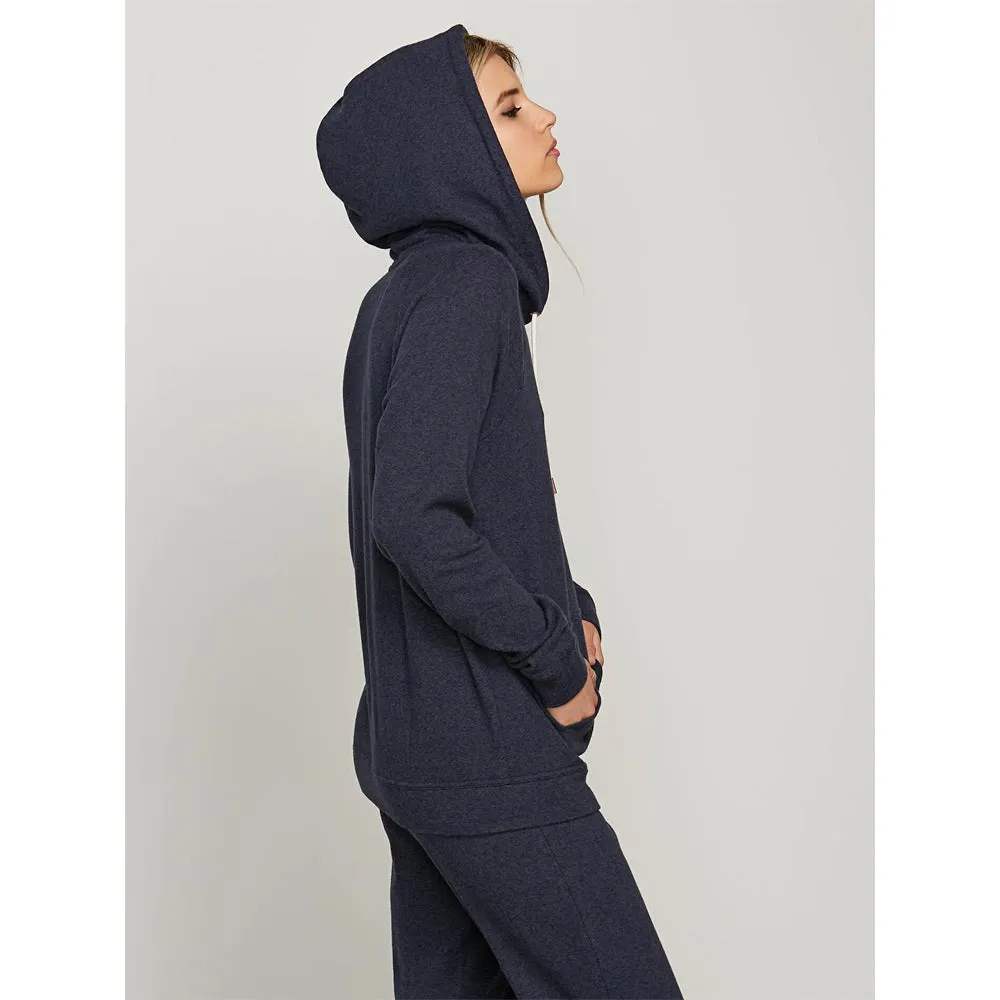 Volcom Walk On By Womens High Neck Pullover Hoodies