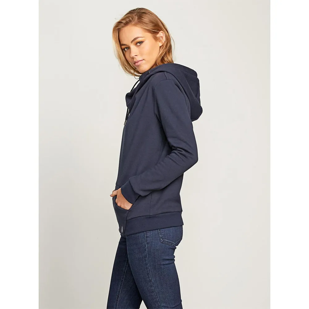 Volcom Walk On By Womens High Neck Pullover Hoodies