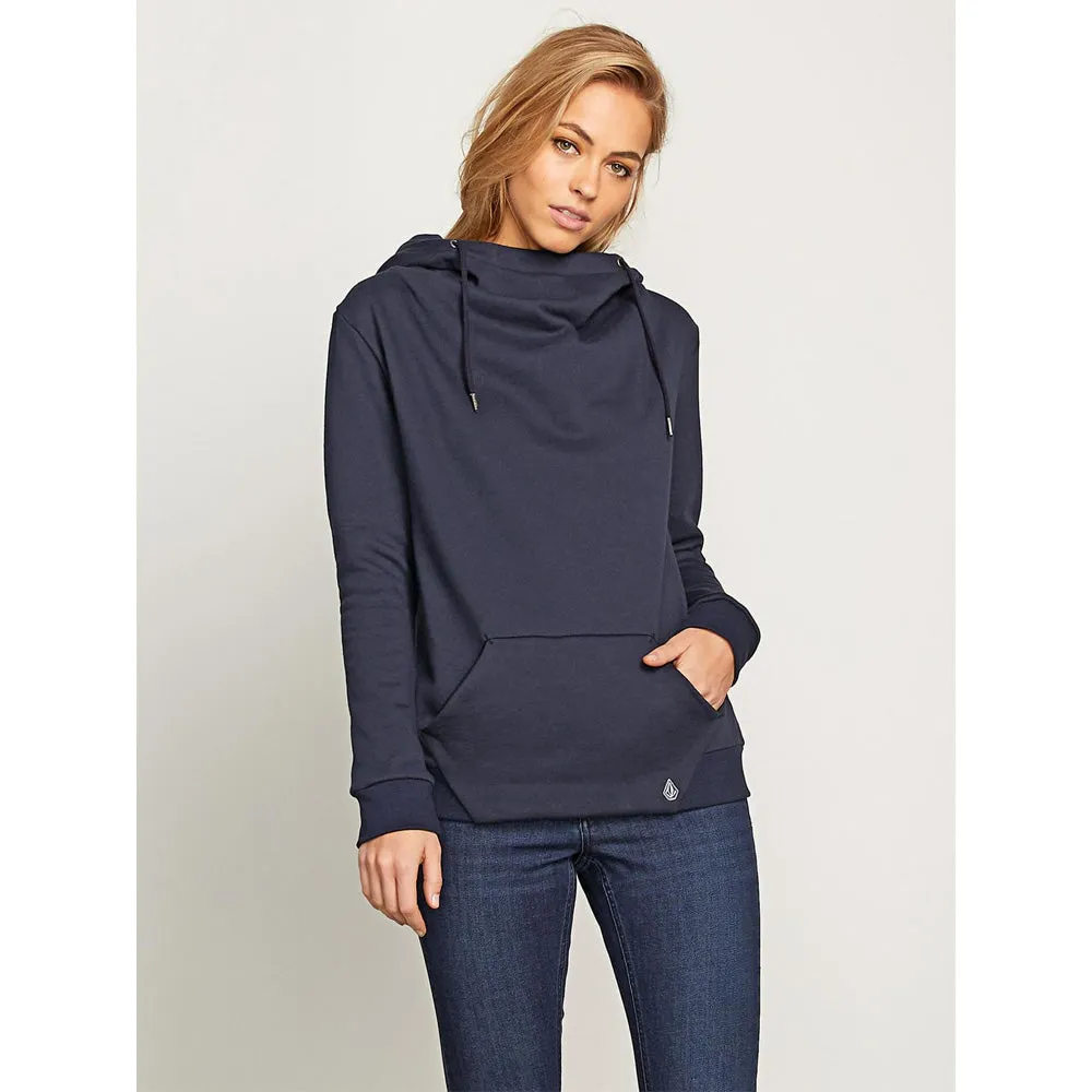 Volcom Walk On By Womens High Neck Pullover Hoodies
