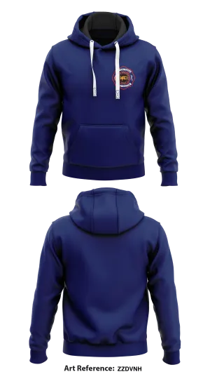 Wheaton Firefighters Union  Core Men's Hooded Performance Sweatshirt - ZzDvnh
