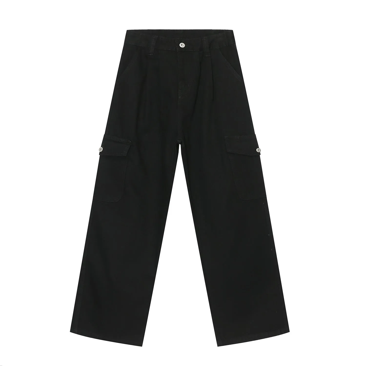 Wide Leg Jeans with Pockets