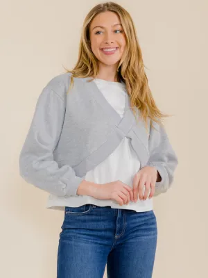 WOMEN'S LONG SLEEVE COLORBLOCK BLOUSE