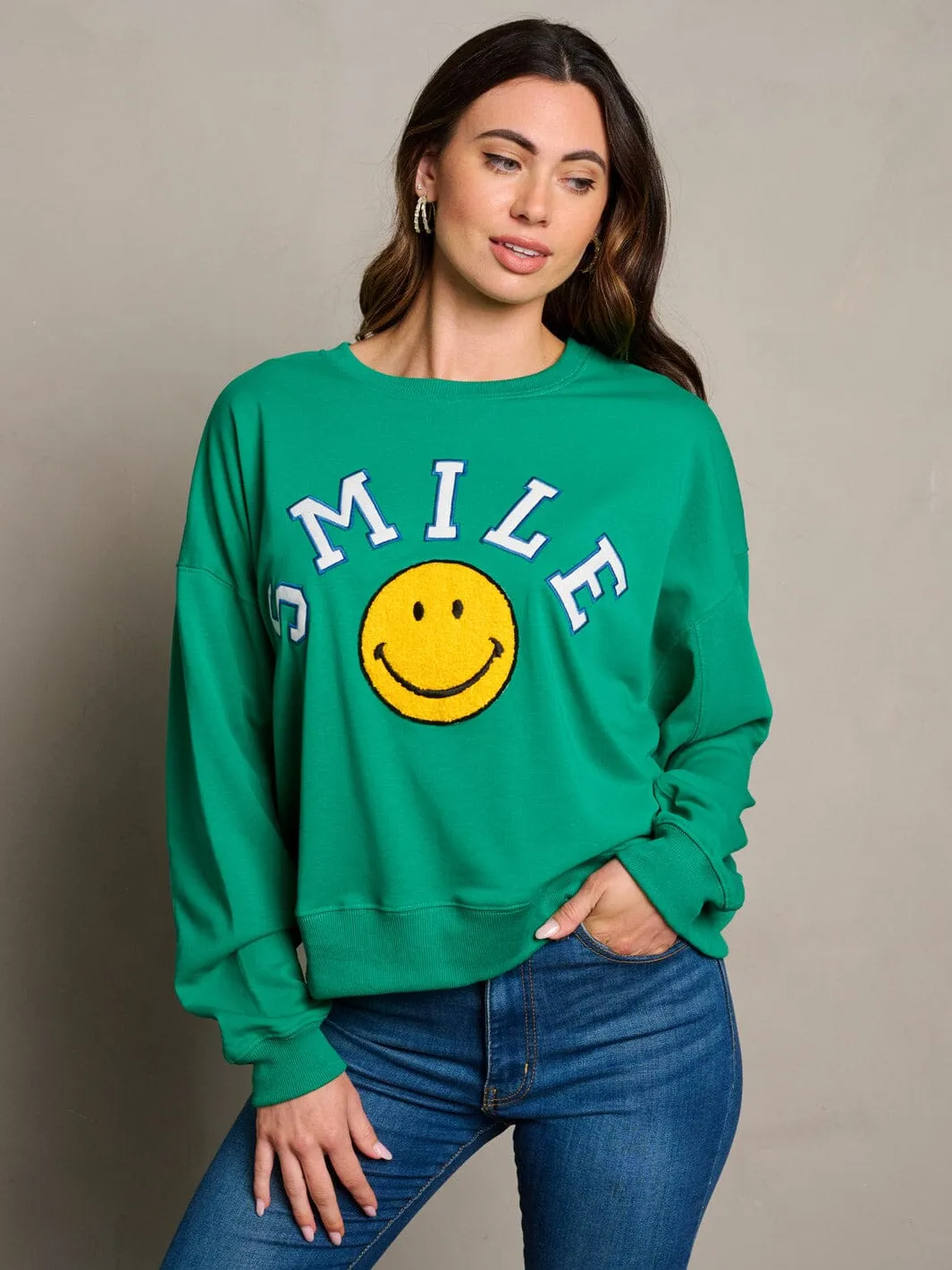 WOMEN'S LONG SLEEVE GRAPHIC TOP