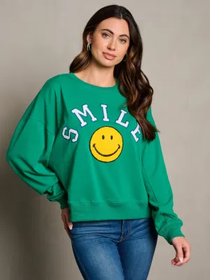 WOMEN'S LONG SLEEVE GRAPHIC TOP
