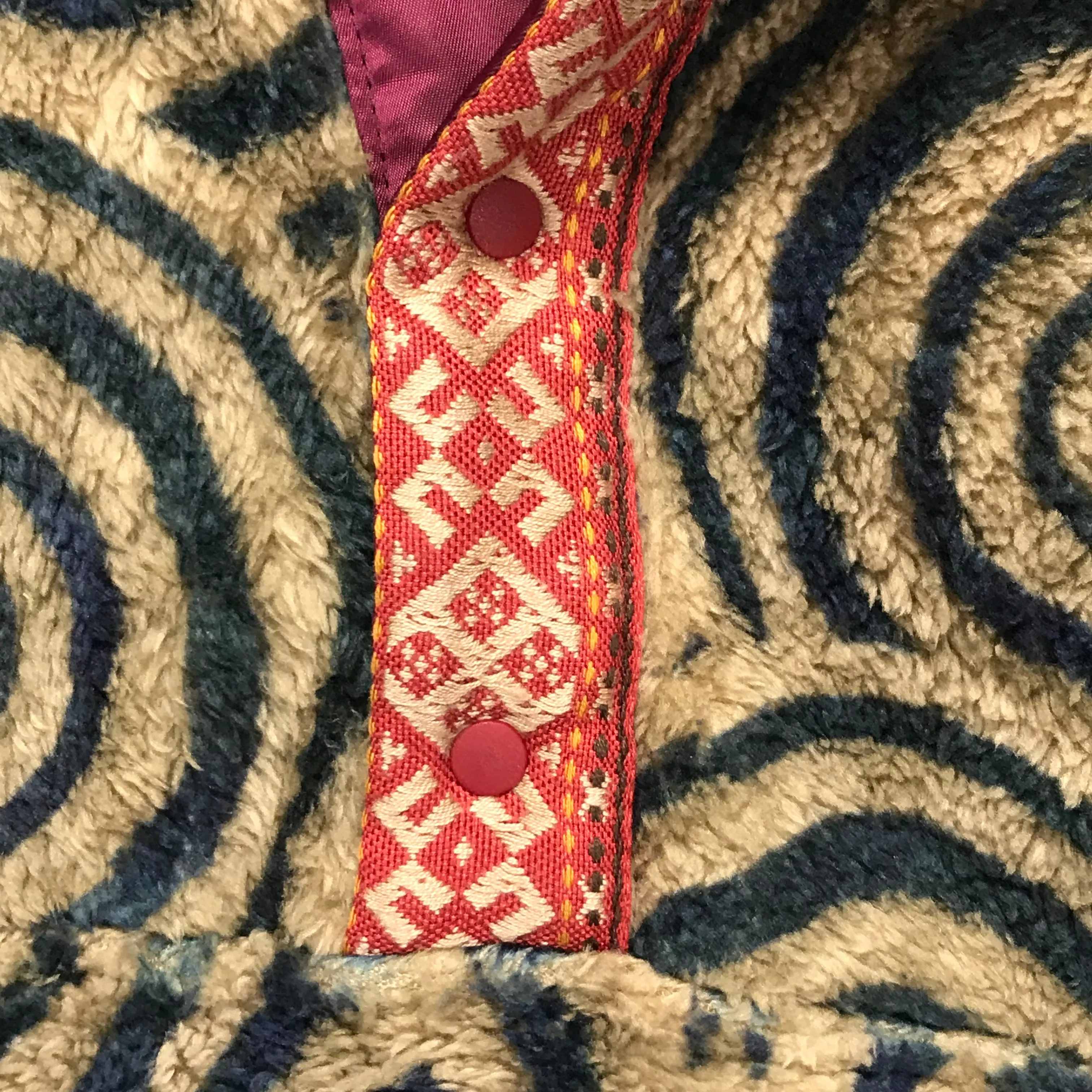 [XL] Kapital Maze Fleece Pullover