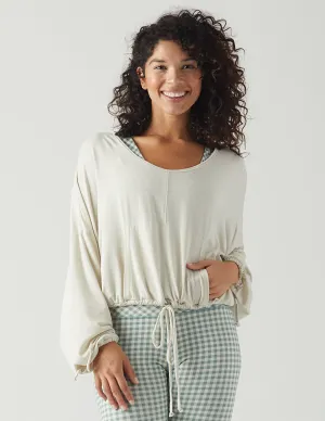 Zephyr Top: Creme