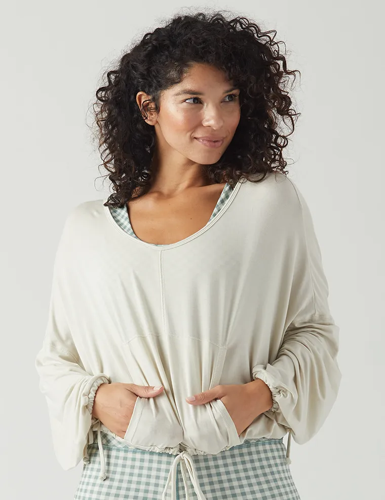 Zephyr Top: Creme